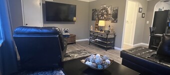 Captain and Crew with room for more. Boat Parking and 6 separate beds.  