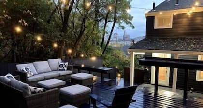 Stylish home with amazing views of downtown