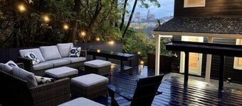 Stylish home with amazing views of downtown