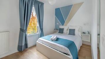 4 Schlafzimmer, BĂŒgeleisen/BĂŒgelbrett, BettwĂ€sche