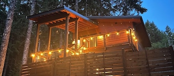 The Nest @ Pine Lodge - outdoor sauna & cold plunge tub, EV chrg, pets, AC