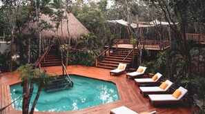 Outdoor pool - Hotel Boutique Chacá (Tulum)