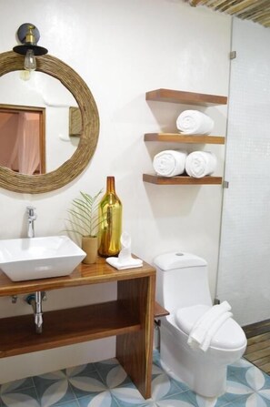 Standard Double Room | Bathroom - Hotel Boutique Chacá (Tulum)
