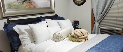 2 bedrooms, desk, iron/ironing board, free WiFi