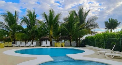 Spectacular beachfront apartment, Spacious terrace with an unparalleled view.