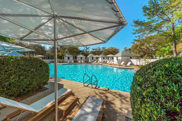 Indoor pool, a heated pool
