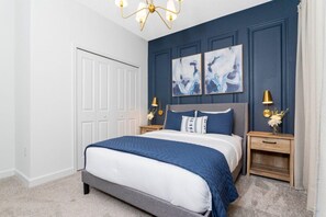 5 bedrooms, iron/ironing board, travel crib, free WiFi