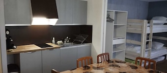 Appart F2 36m2 4-6 Pers, 2 Etoiles Pied des Pistes