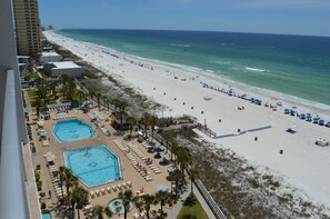 A heated pool - The Summit PCB 1015 * Deluxe 1 Bed, 1.5 Bath * (Panama City Beach)