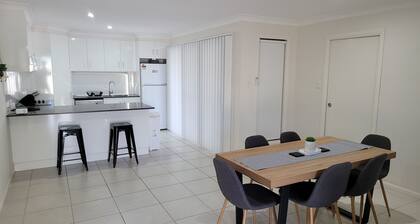 Modern self-contained 2 bedroom 2 bathroom apartment