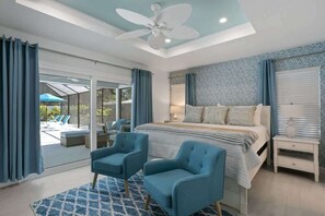 4 bedrooms, iron/ironing board, travel crib, WiFi