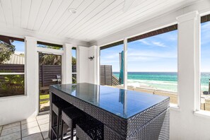 Interior - Amazing Gulf-Front Views! | Bikes, Parking, Outdoor Lounge. Tranquil Seagrove Beach Getaway! (Santa Rosa Beach)