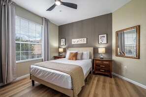 4 bedrooms, iron/ironing board, travel crib, WiFi