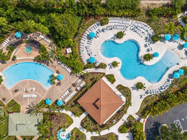 Pool - VC7-204 - Amazing Resort view (Orlando)