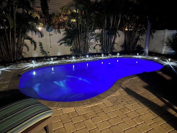 Beheizter Pool