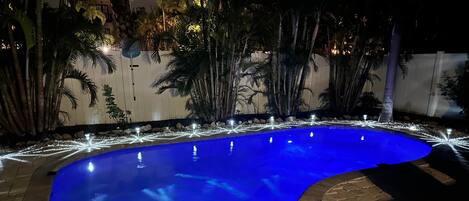 Una piscina climatizada