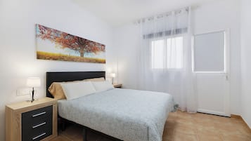 3 habitaciones, wifi gratis y ropa de cama