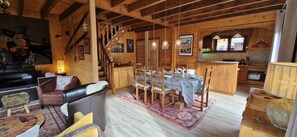 Dining - Warm chalet for 6 people, Saint-Chaffrey (Saint-Chaffrey)