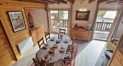 Chaleureux chalet ** pour 6 personnes, Saint-Chaffrey