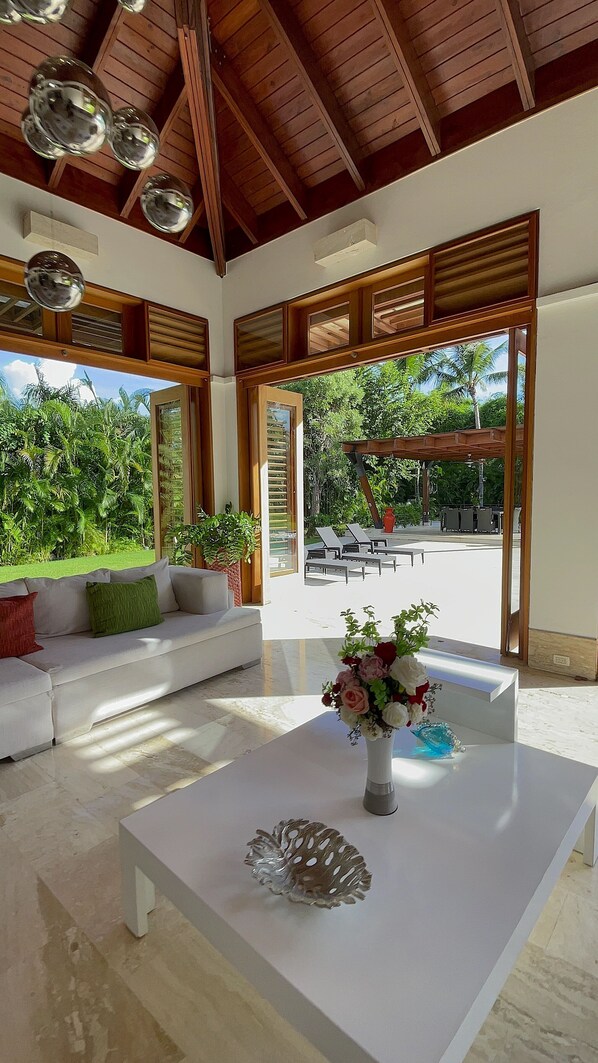 วิลล่า, 5 ห้องนอน, พร้อมสิ่งอำนวยความสะดวกสำหรับผู้พิการ, สูบบุหรี่ได้ | วิวจากที่พัก