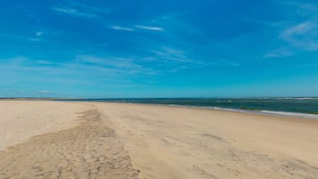 Na praia