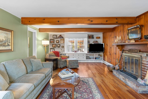 Fireplace cozy room