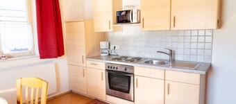 Holiday Apartment "Knollgut Buchberg" with Mountain View, Shared Terrace & Wi-Fi