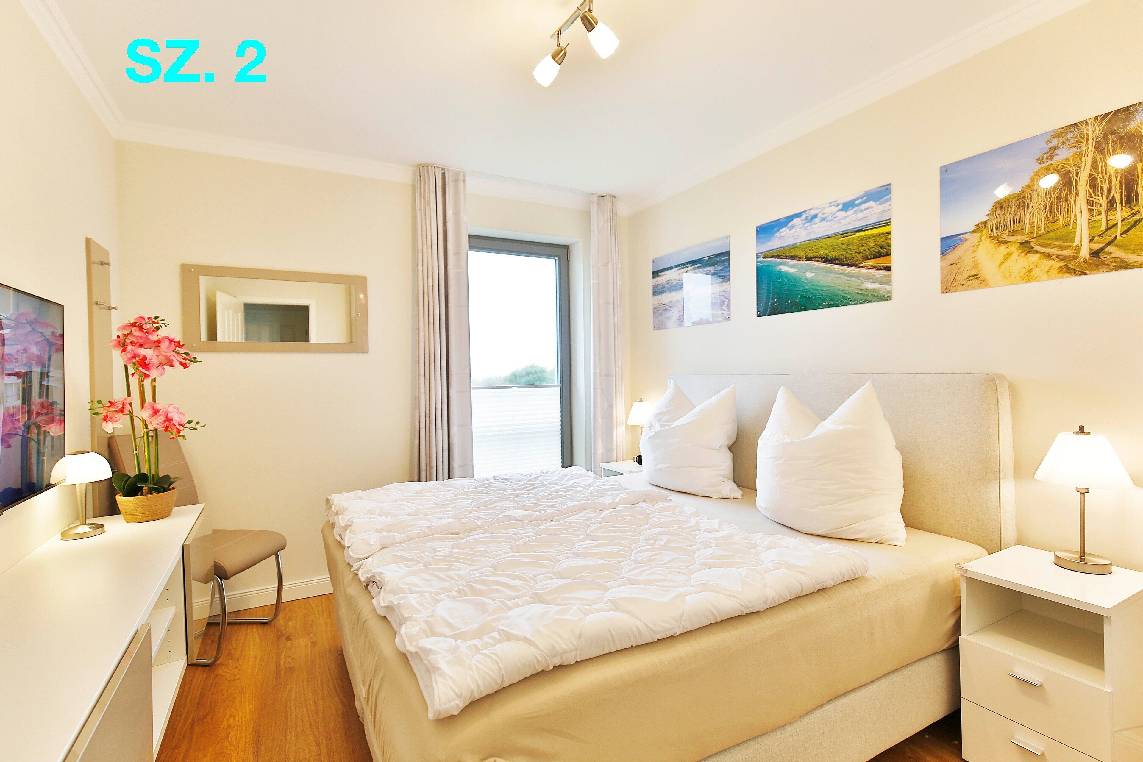 2 habitaciones, tabla de planchar con plancha y wifi gratis 