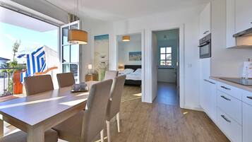 2 slaapkamers, een strijkplank/strijkijzer, gratis wifi