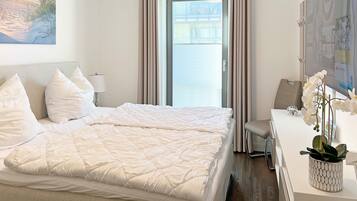 1 Schlafzimmer, schallisolierte Zimmer, Bügeleisen/Bügelbrett