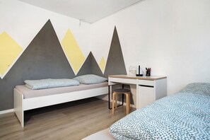 2 Schlafzimmer, kostenloses WLAN, Bettwäsche