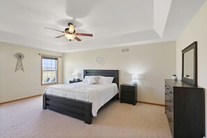 5 chambres, Wi-Fi, literie fournie