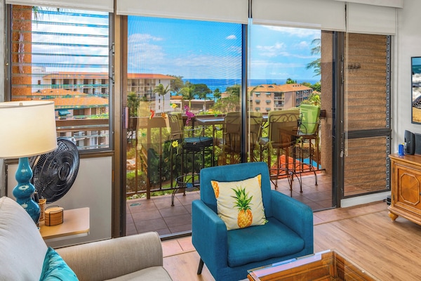 Ocean view from living room