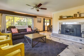 TV, DVD player - Spacious Reno Vacation Rental ~ 3 Mi to MidTown! (Reno)