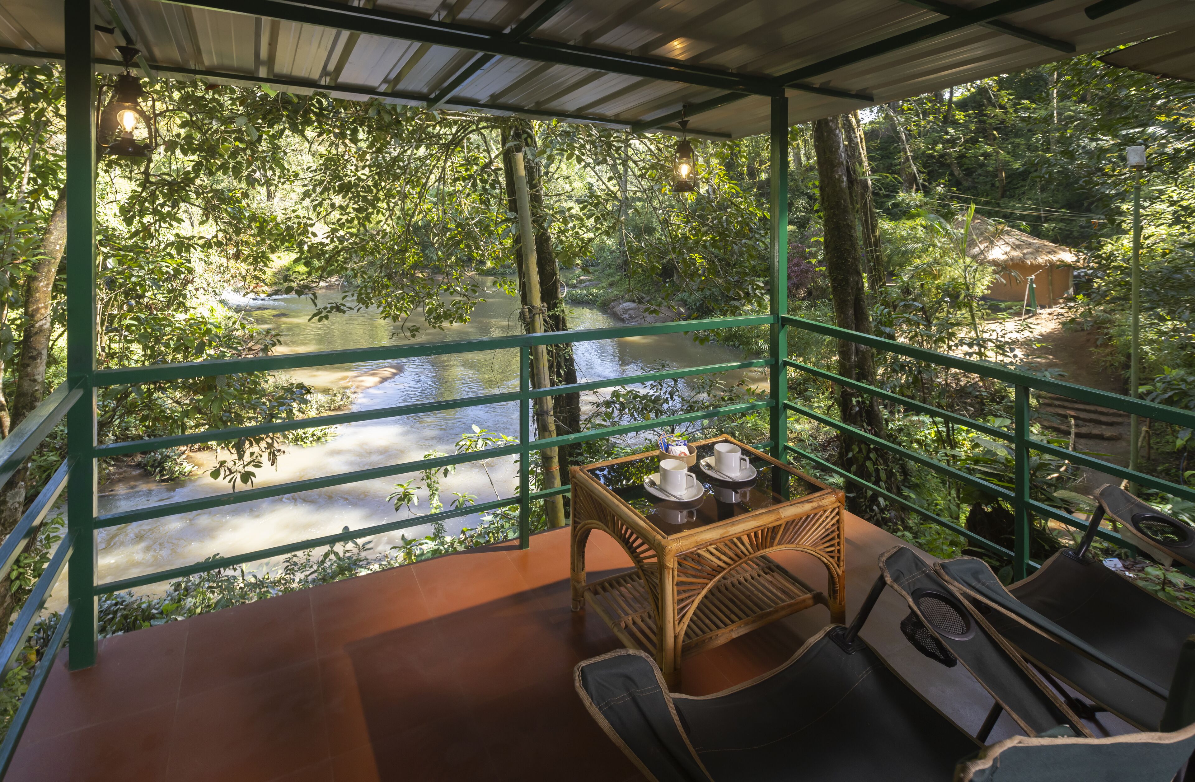 Honeymoon Cottage | Balcony view