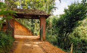 Entrada de l'allotjament