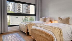 2 間睡房、熨斗/熨衫板、免費 Wi-Fi、床單