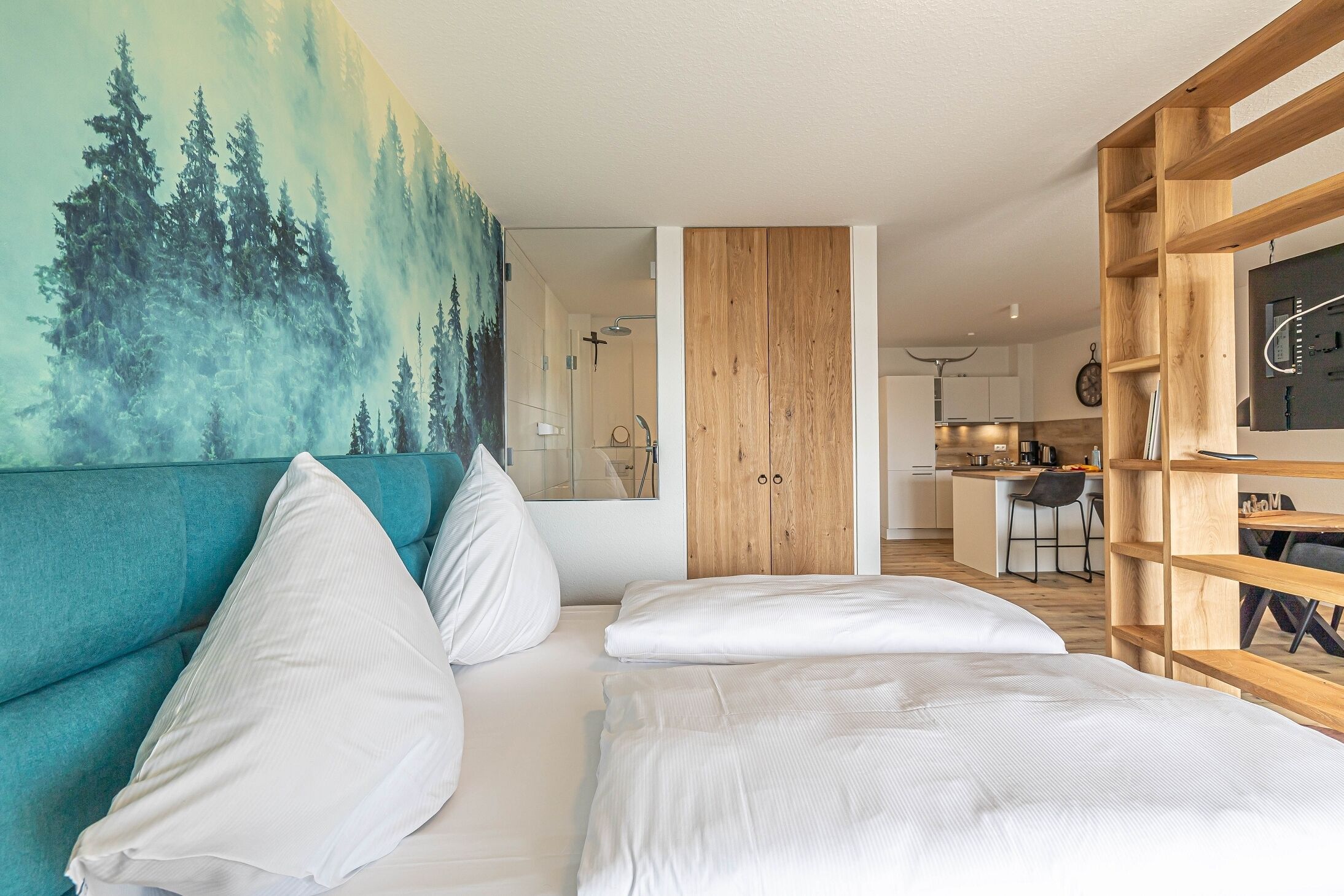 1 Schlafzimmer, Reisekinderbett, kostenloses WLAN, Bettwäsche