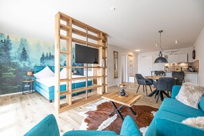 1 chambre, lit de bébé portatif, accès au Wi-Fi (inclus)