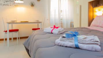 1 chambre, fer et planche Ă repasser, Wi-Fi, draps fournis