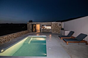 Alberca al aire libre 