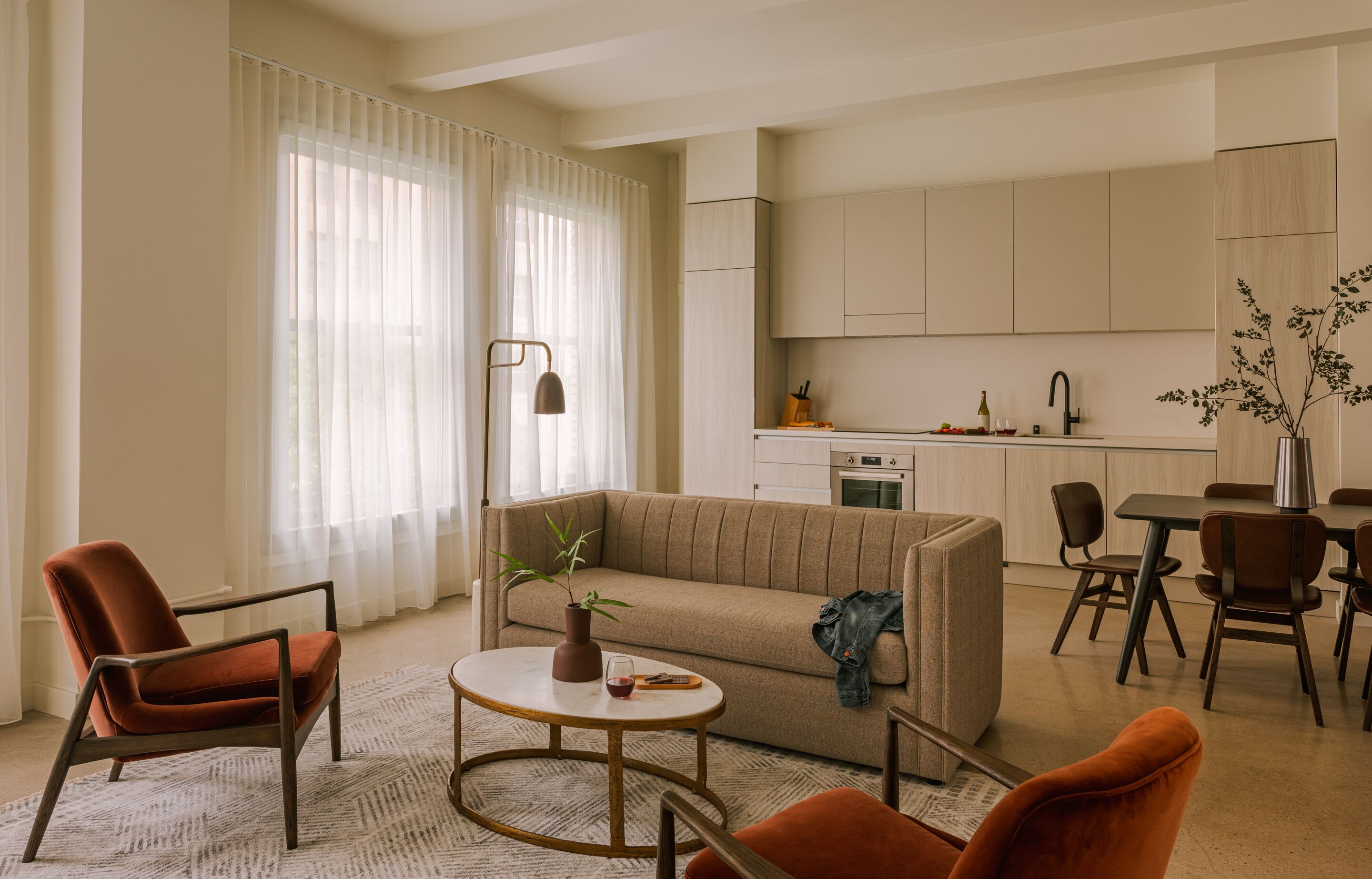 Sonder The Craftsman | Two-Bedroom w/ City View