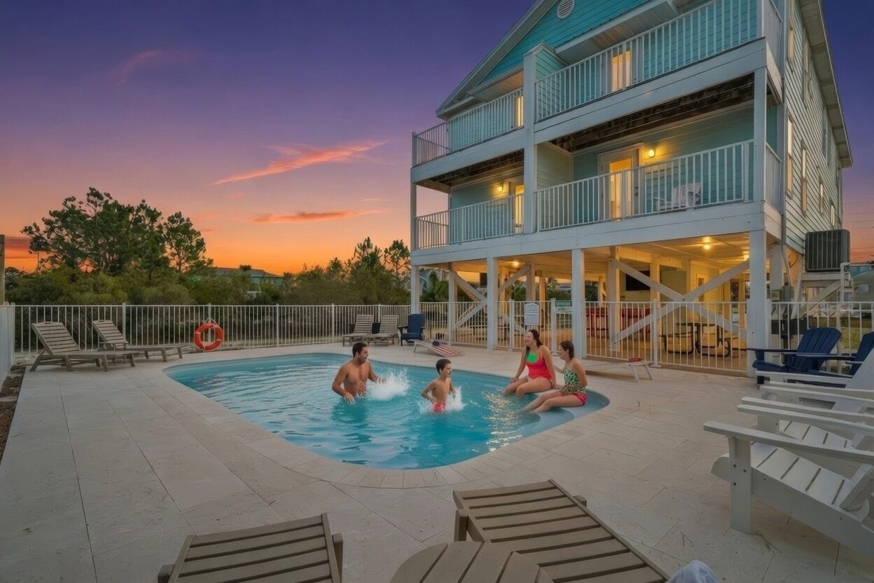 Außenpool, beheizter Pool