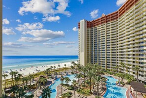 Beach/ocean view - Shores Of Panama 723 2 Bedroom Condo by RedAwning (Panama City Beach)