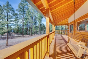 House (3 Bedrooms) | Interior - Private Ski-out Angel Fire Cabin: Wraparound Porch (Angel Fire)