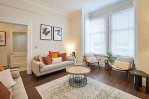 TV, fireplace, offices - Host & Stay | Belle Vue (Saltburn-by-the-Sea)