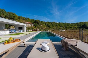 Una piscina climatizada
