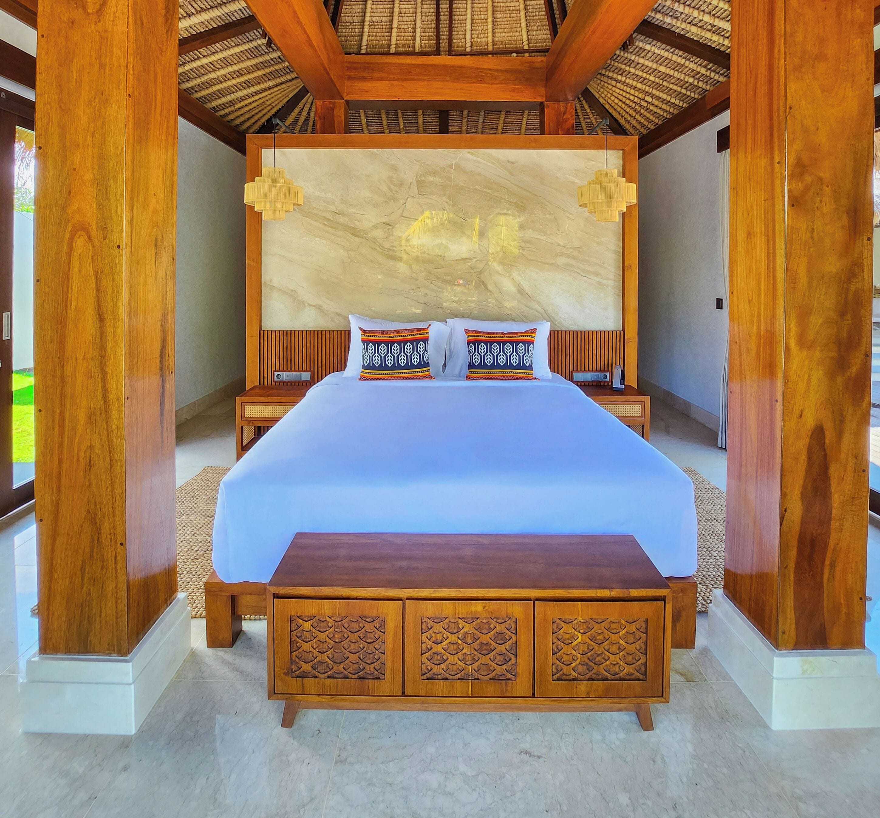 Deluxe Villa | Cadar kapas Mesir, peralatan tempat tidur premium, busa memori 