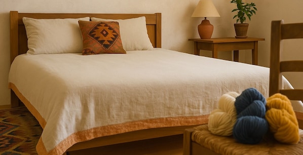 3 soverom, strykejern/-brett, wi-fi og sengetøy