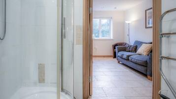 Shower, hair dryer